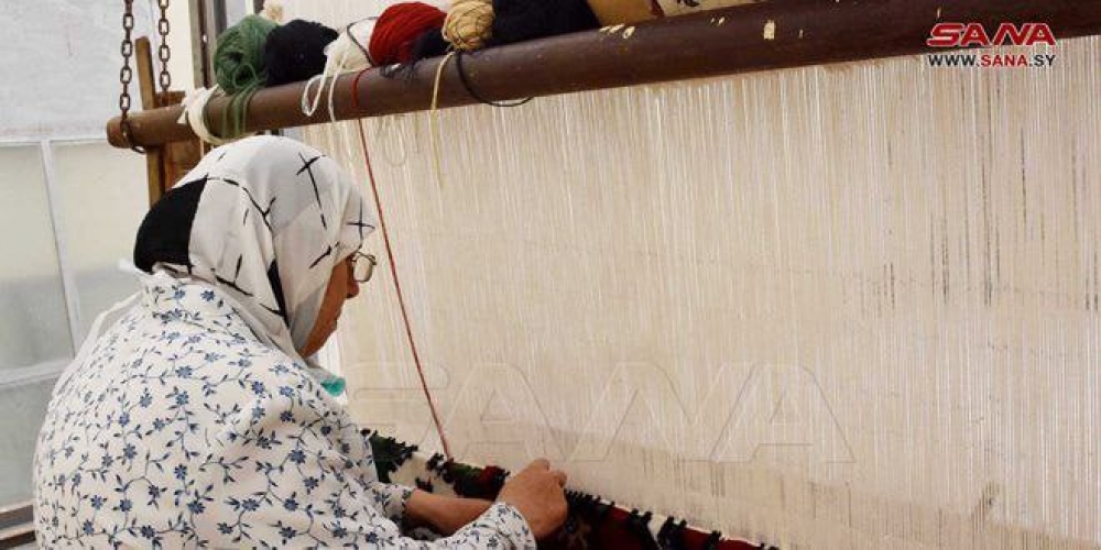 إطلاق مشروع التنمية الريفية لدعم صناعة السجاد اليدوي في سورية