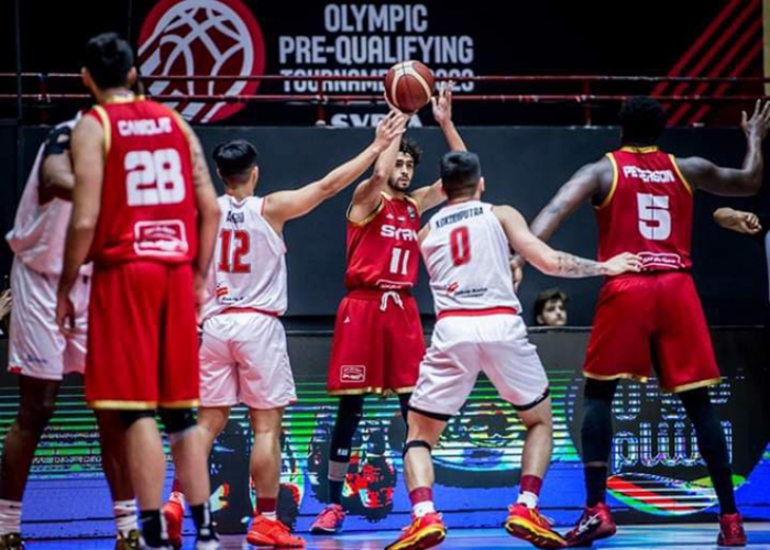 منتخب سورية بكرة السلة للرجال يخسر أمام إندونيسيا في التصفيات الآسيوية