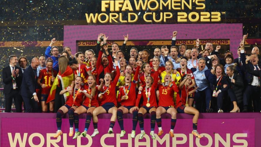 إسبانيا تهزم إنكلترا و تفوز بكأس العالم للسيدات لأول مرة
