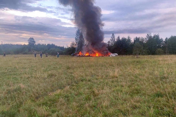 مصرع رجل الأعمال الروسي (يفغيني بريغوجين) مدير مجموعة فاغنر بتحطم طائرة