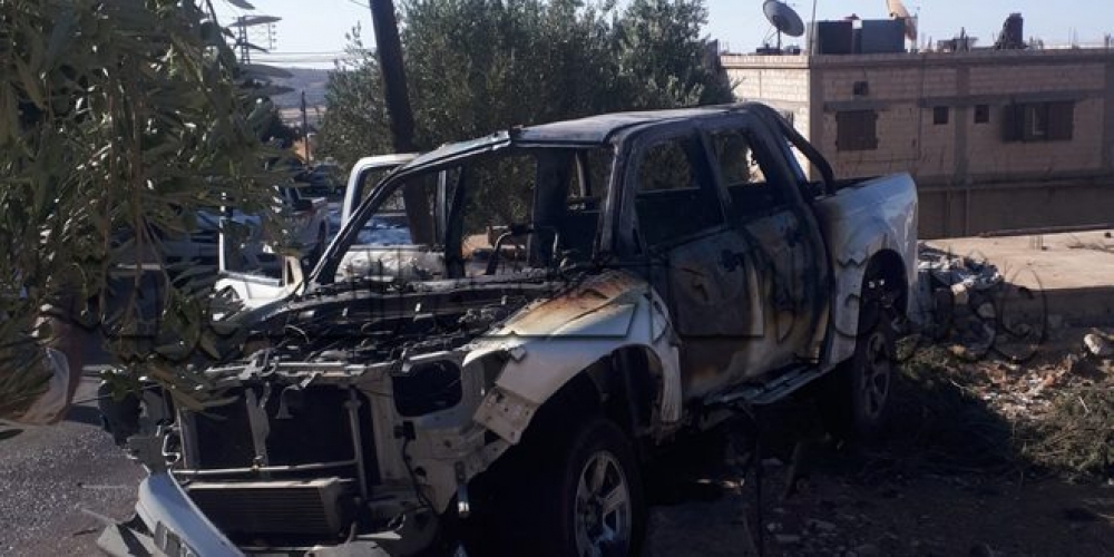 تفجير إرهابي يستهدف مدير ناحية سعسع بريف دمشق