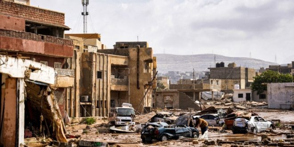 في ليبيا.. ارتفاع حصيلة الإعصار 