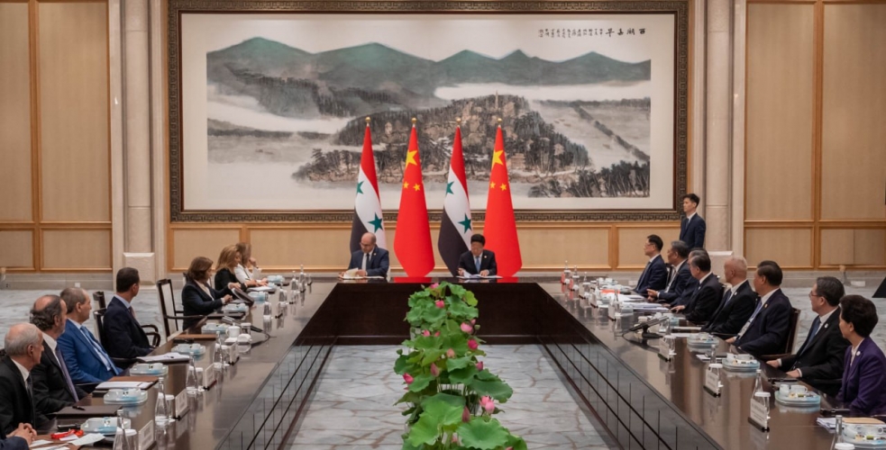 قمة ثنائية لعلاقة استراتيجية بين سورية والصين