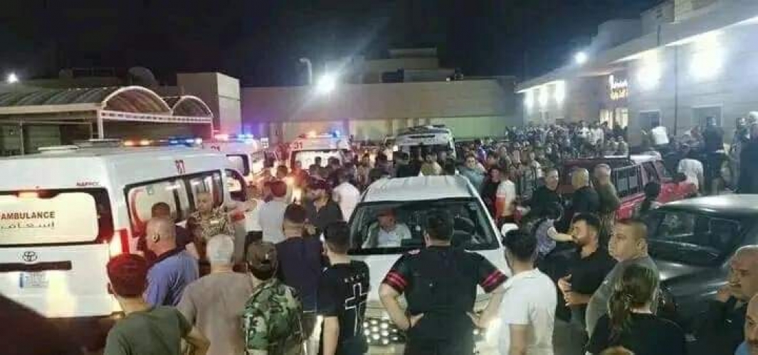 أكثر من 450 بين قتيل وجريح نتيجة حريق قاعة أعراس بنينوى العراقية