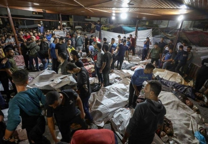 سورية تعلن الحداد الرسمي على الضحايا الأبرياء في مستشفى المعمداني بقطاع غزّة