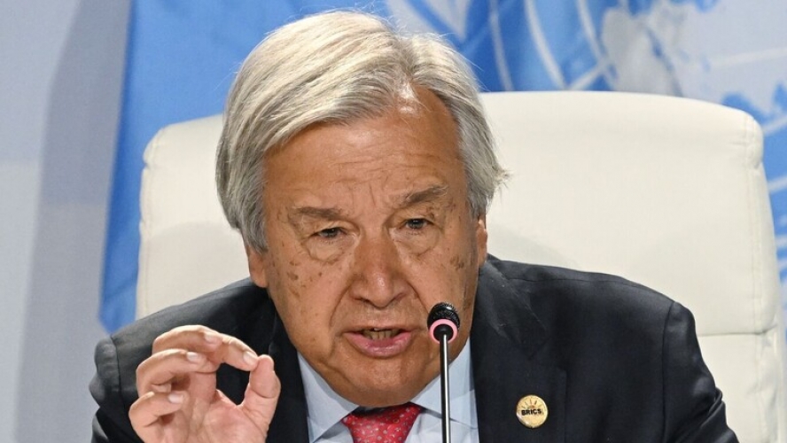 الأمين العام للأمم المتحدة يدعو إلى وقف إطلاق نار إنساني فوراً في غزة