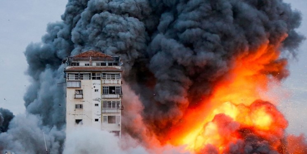 القوة التدميرية للقنابل والصواريخ الملقاة على قطاع غزة تجاوزت قنبلة ناغازاكي