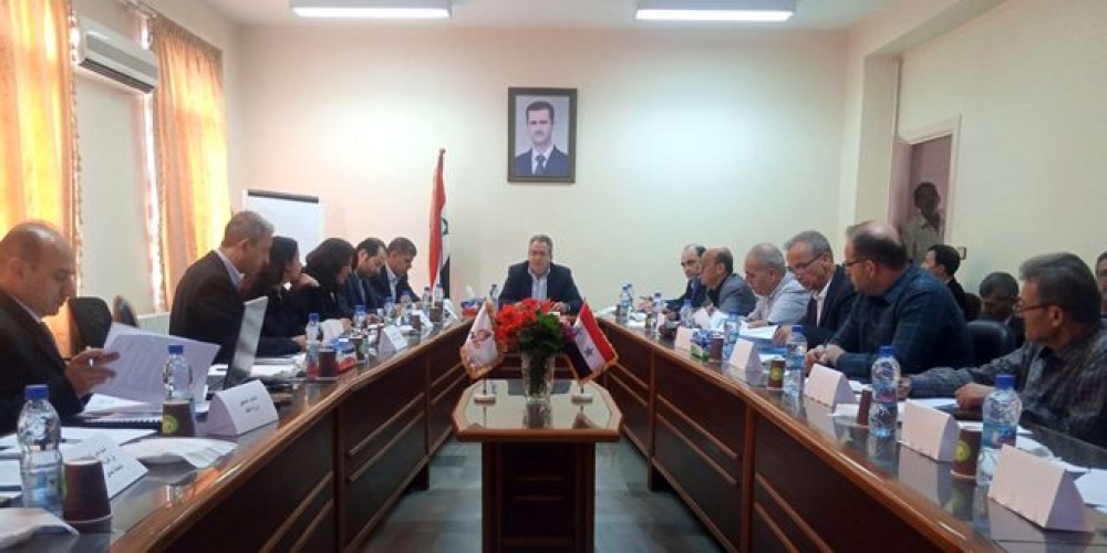 في اجتماع بمؤسسة تكرير النفط بحمص… الوزير قدور يؤكد دعم المشاريع التطويرية