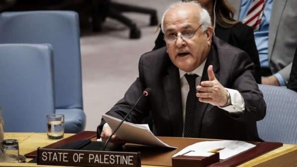 منصور: إرهاب الاحتلال الإسرائيلي في غزة إهانة للإنسانية وعلى المجتمع الدولي وقفه
