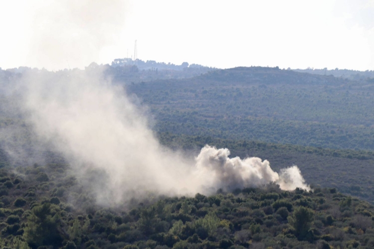 المقاومة اللبنانية-حزب الله- يستهدف ثكنة برانيت بصواريخ بركان و بالمسيرات الانقضاضية مواقع غرب كريات شمونة