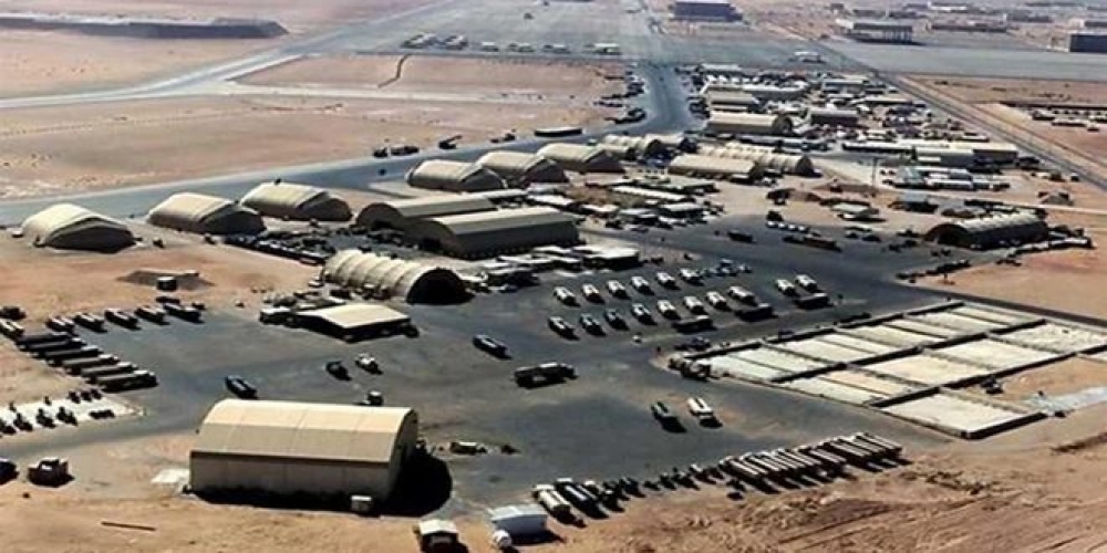 المقاومة العراقية تستهدف الاحتلال الأمريكي في قاعدة عين الأسد بالأنبار