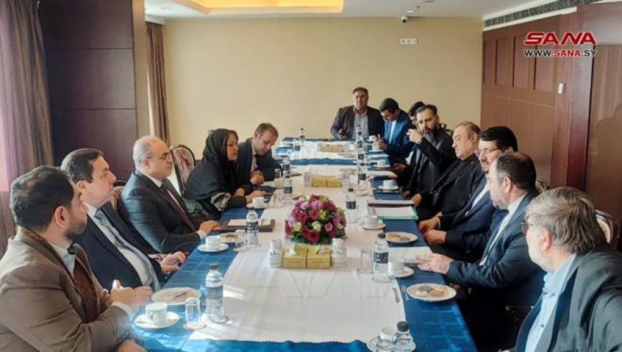 الوزير الخليل: الحرص على ارتقاء العلاقات الاقتصادية بين سورية وإيران