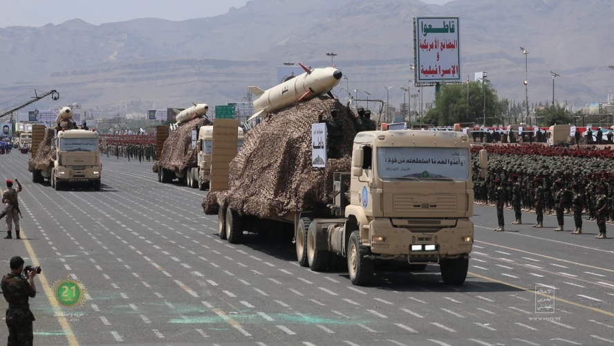 الجيش اليمني يقصف إيلات برشقة صواريخ باليستية ثقيلة