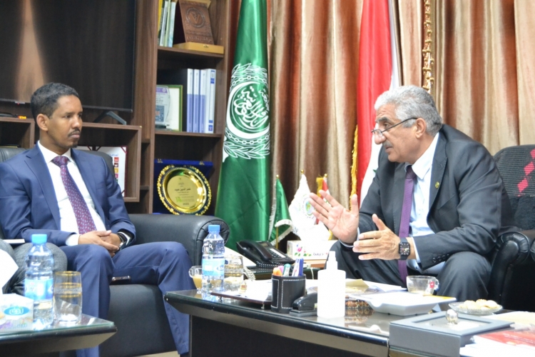 مباحثات بين مدير عام أكساد و سفير جمهورية الصومال الفدرالية بدمشق