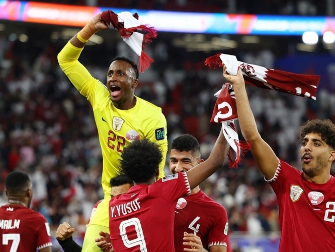 قطر تتغلب على الأردن وتتوج بكأس آسيا للمرة الثانية على التوالي
