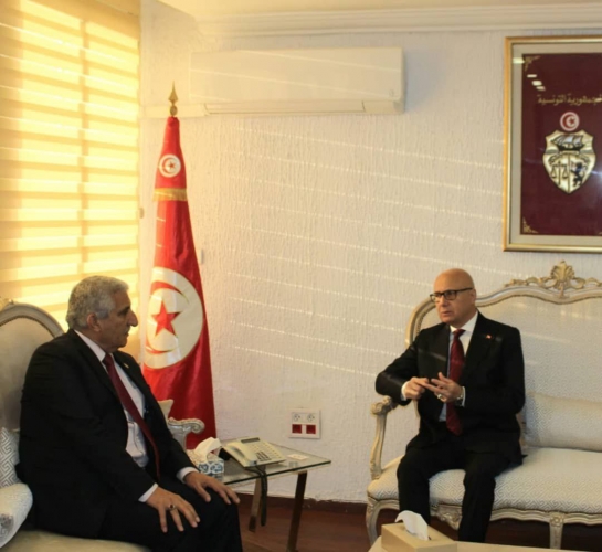 بحث أوجه التعاون المشترك بين (أكساد) مع وزارة الفلاحة والموارد المائية والصيد البحري التونسي 