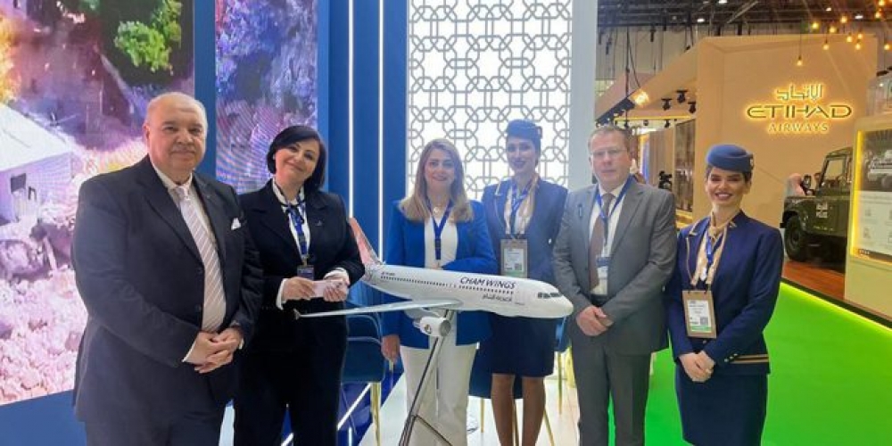 أجنحة الشام للطيران تشارك في معرض سوق السفر العربي “ATM” 2024