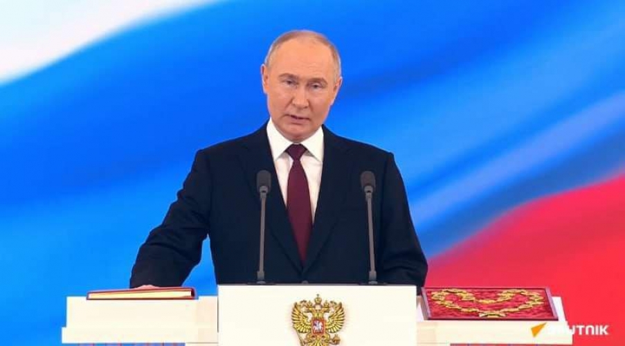 بوتين ينصب رئيساً لروسيا لفترة رئاسية جديدة: سنستمر في تشكيل عالم متعدد الأقطاب