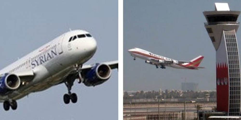 البحرين تعلن استئناف الرحلات الجوية المنتظمة مع سورية… النقل: نعمل على جدولة الرحلات