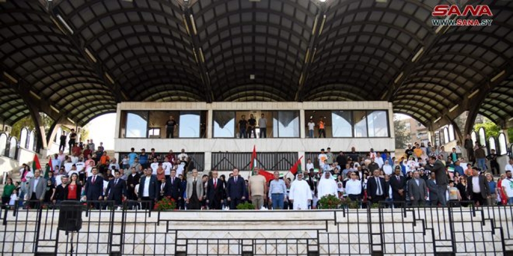 انطلاق الدورة العربية الدبلوماسية الأولى لكرة القدم في دمشق