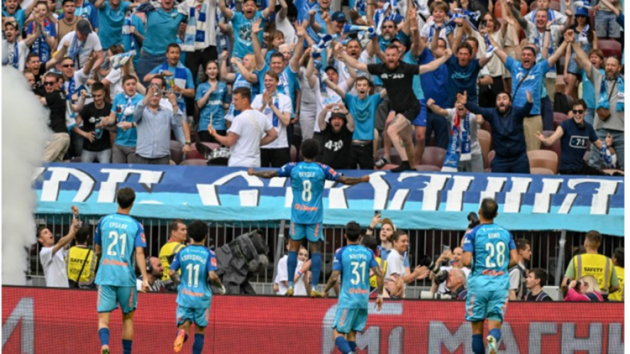 فريق زينيت يحرز لقب كأس روسيا  لكرة القدم للمرة الخامسة في تاريخه