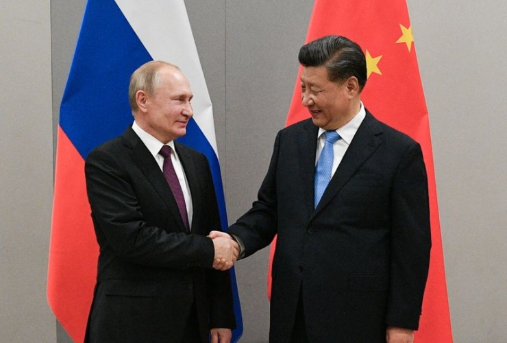 لقاء بين الرئيسين الصيني والروسي والاتفاق على خطة التعاون الاقتصادي