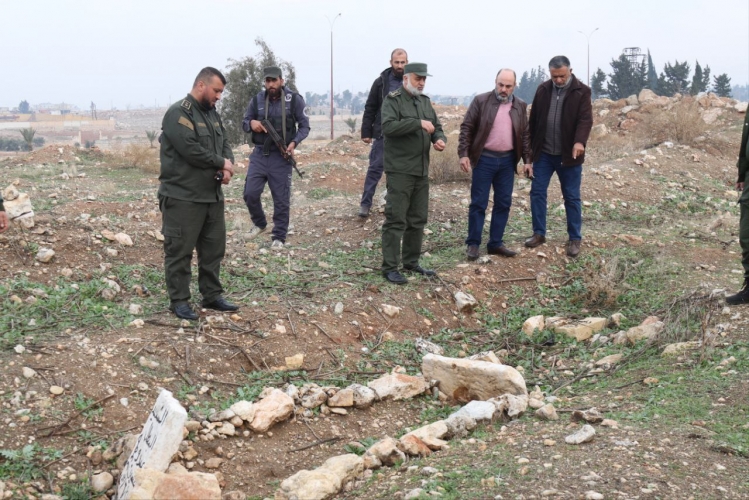 اكتشاف مقبرة جماعية تضم المئات من الجثث في مدينة حلب 