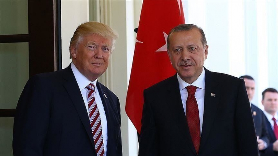 ترامب وأردوغان يبحثان ملفات أوكرانيا وسوريا وقطاع غزة