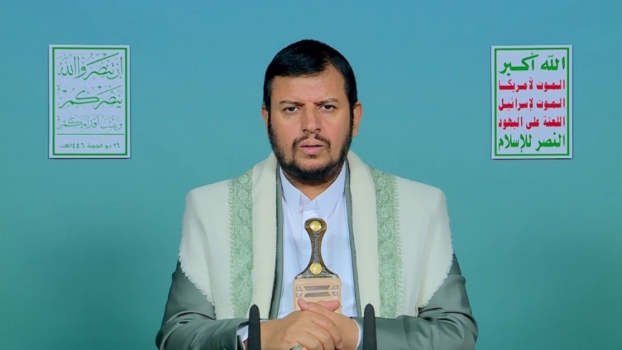 السيد الحوثي يدعو الدول العربية والاسلامية للوقوف إلى جانب ايران
