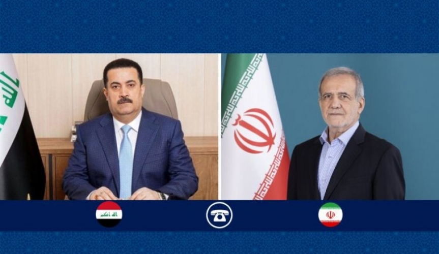 السوداني لبزشكيان: نقف مع إيران في خندق واحد بوجه العدوان الصهيوني
