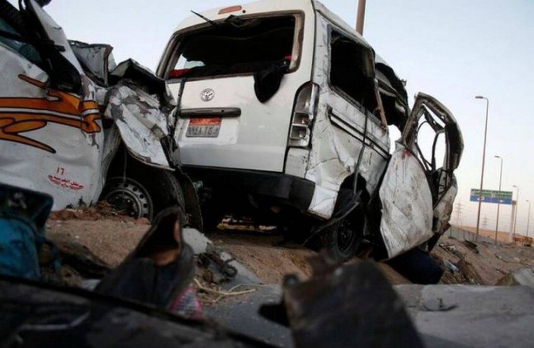 إصابة 27 سائحاً روسياً في حادث مروع في مصر