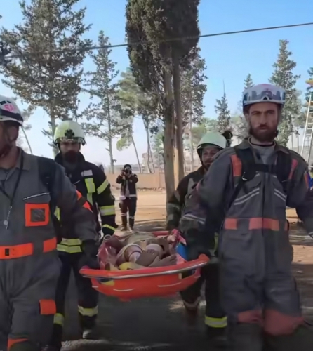 بالتعاون بين مؤسسة الآغا خان ووزارة الطوارئ.. تدريب ميداني في حماة لاختبار جاهزية فرق الطوارئ