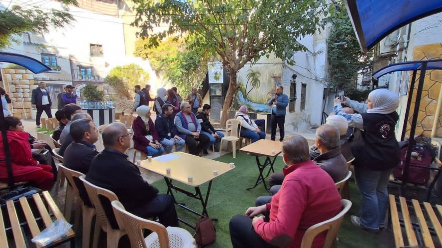 مؤسسة الآغا خان تدعم إطلاق مساحة مجتمعية جديدة في ساروجة بدمشق