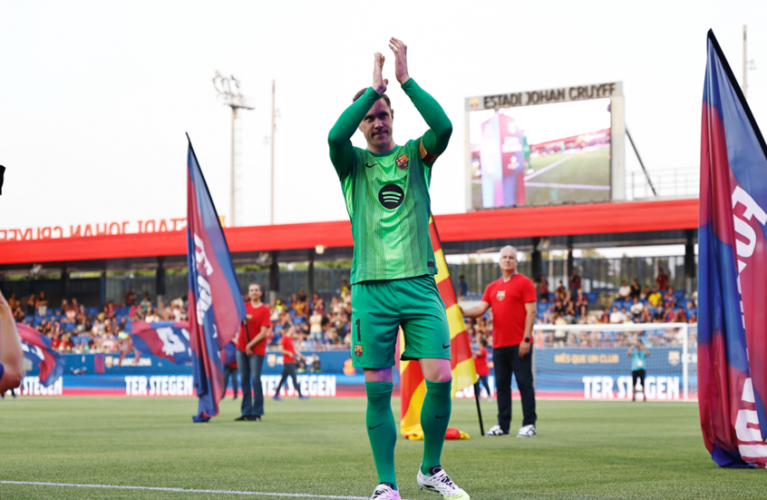 تير شتيغن يعود إلى قائمة برشلونة بعد غياب طويل