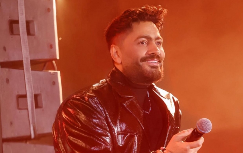 تامر حسني يحيي حفلاً ناجحاً في مصر بعد العملية الجراحية