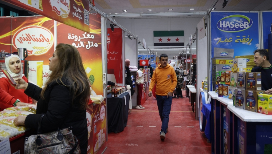 انطلاق مهرجان “صنع في سوريا” بدمشق بمشاركة 70 شركة وطنية