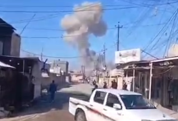 قتلى وجرحى بانفجار مستودع ذخيرة على الحدود السورية - العراقية في ريف الحسكة