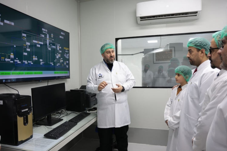 افتتاح أول خط لإنتاج الأملاح الصيدلانية في ريف دمشق