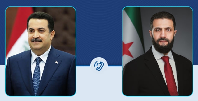 الرئيس الشرع يجري اتصالات مع عدد من زعماء الدول العربية بحث خلالها تطورات الأوضاع الإقليمية