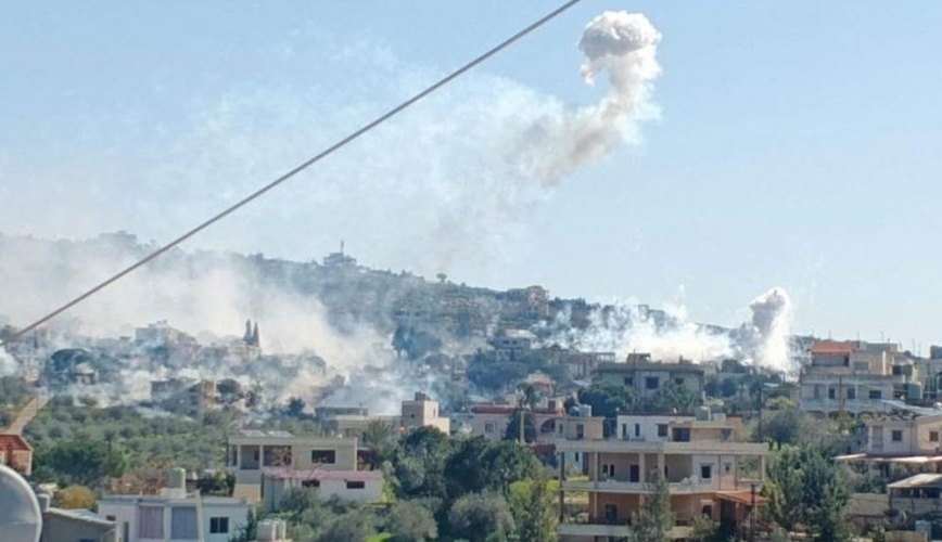 الطيران الحربي الإسرائيلي يشنّ غارات على على مختلف البلدات جنوب لبنان