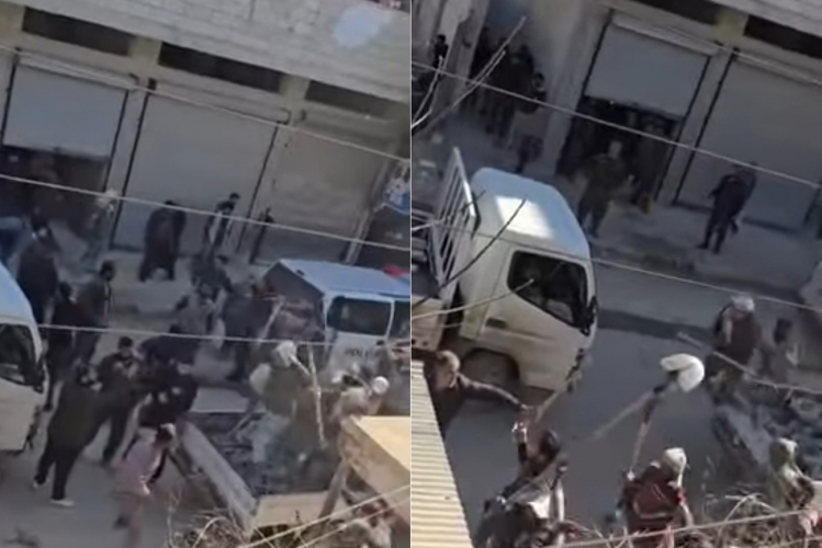 احتكاك محدود في حي الضاهرية خلال إزالة بناء مخالف في حماة