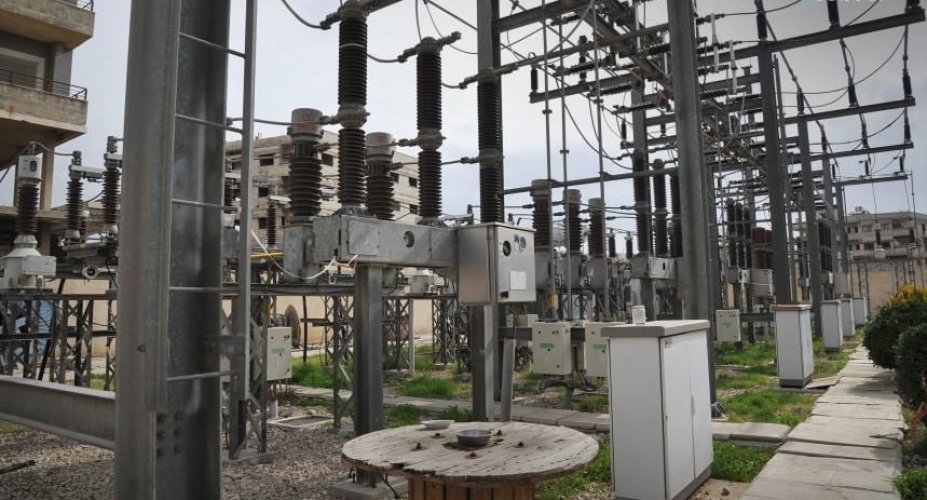 خروج عدة محطات تحويل في ريف دمشق عن الخدمة نتيجة الأحوال الجوية