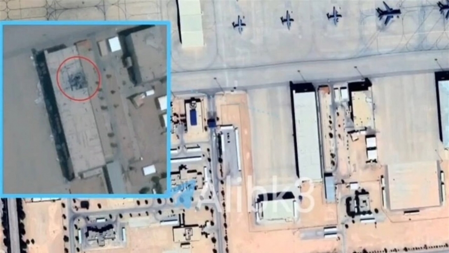 إعلام امريكي: إصابة طائرات صهريج وانذار مبكر أمريكية بأضرار جسيمة في قصف إيراني