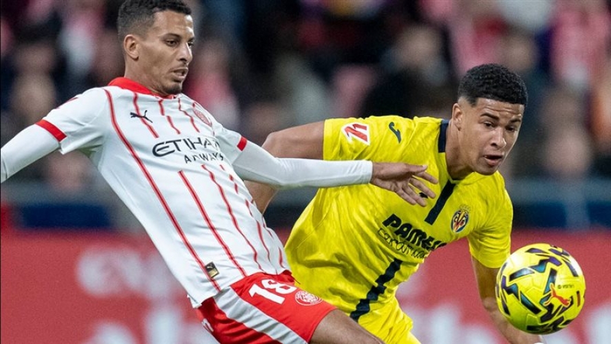 جيرونا يتغلب على ضيفه فياريال في الدوري الإسباني