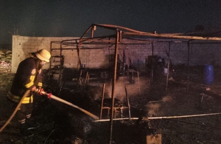 وفاة 5 أطفال بحريق خيمتين في ريف دمشق وإصابة ثلاثة من عائلة واحدة