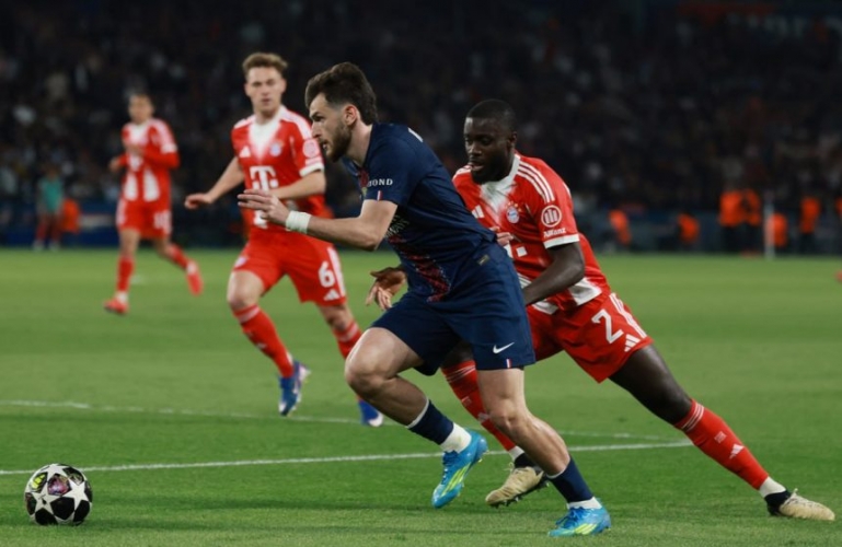 باريس سان جيرمان يهزم بايرن ميونيخ بخماسية في نصف نهائي دوري أبطال أوروبا 