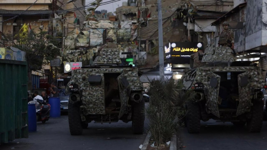 الجيش اللبناني يبدأ الانتشار في المناطق التجريبية بجنوبي لبنان