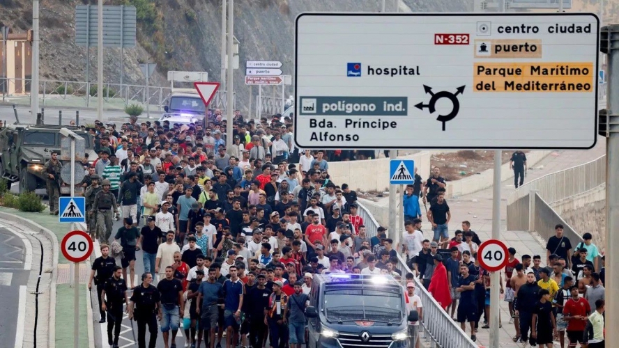 ارتفاع حصلة ضحايا المهاجرين غير الشرعيين من المغرب لسبتة إلى 67 قتيلا