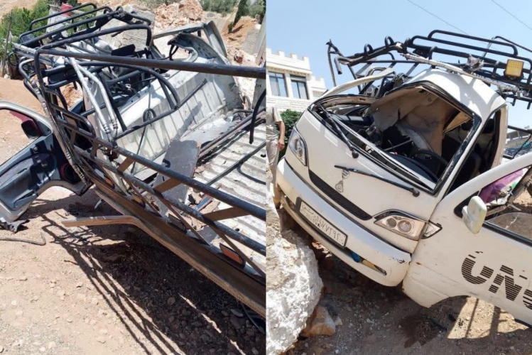 غارة إسرائيلية استهدفت مركبة مدنية في بيت جن ودمشق تدين الهجوم