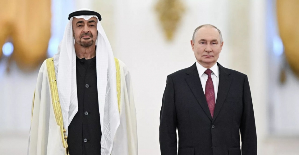 بوتين وبن زايد يبحثان هاتفيا اتفاقات إمدادات الديزل الروسي مع واشنطن والوضع في الخليج